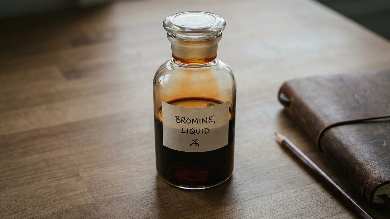 Virgin Liquid Bromine