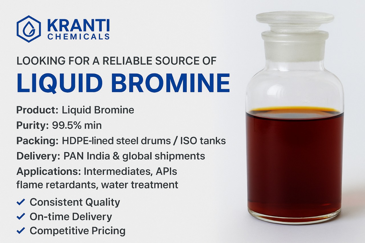 Empowering Industries with High-Purity Liquid Bromine